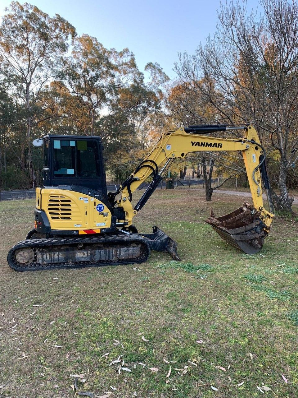 Yanmar ViO55-6B 5.5T Excavator USED Equipment Finance made easy 180088LOAN Australia wide 24x7