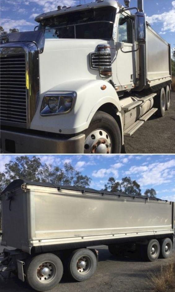 Freightliner Coronado Tipper 2013 and Maxitrans HXWD4 Dog Tipper Trailer 2012 For Sale Truck Finance made easy 180088LOAN Australia wide 24x7