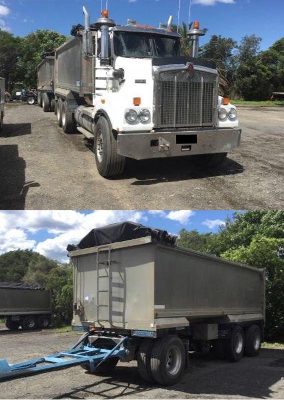 Kenworth 404 SAR 2004 and Sloanbuilt Dog Trailer 2003 For Sale Truck Finance made easy 180088LOAN Australia wide 24x7